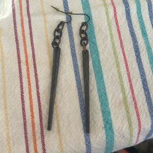 Twisted Silver POWER Earrings